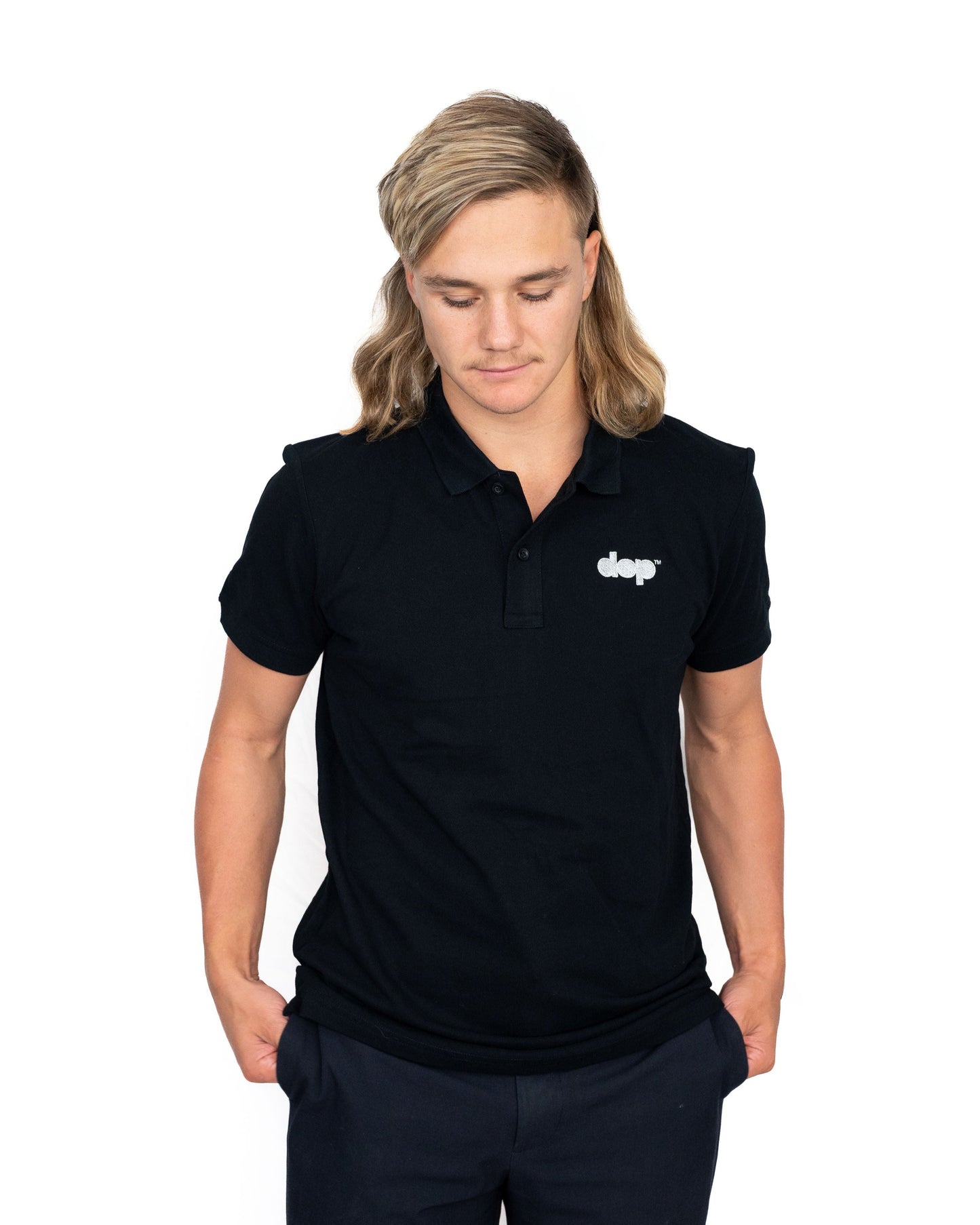 dop™ Polo Top - Black