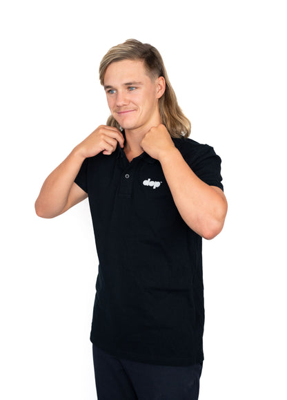 dop™ Polo Top - Black