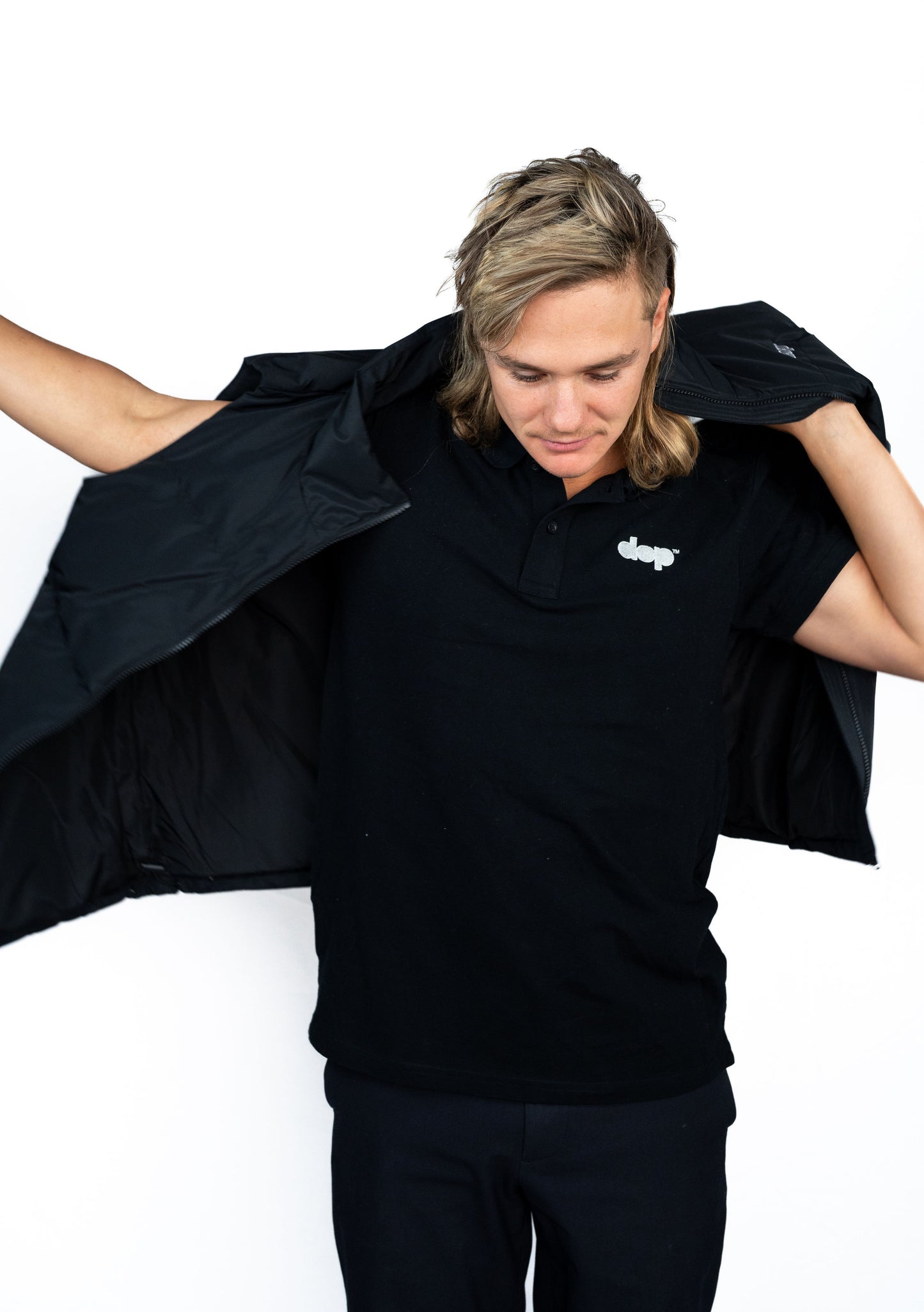 dop™ Puffer Vest - Black