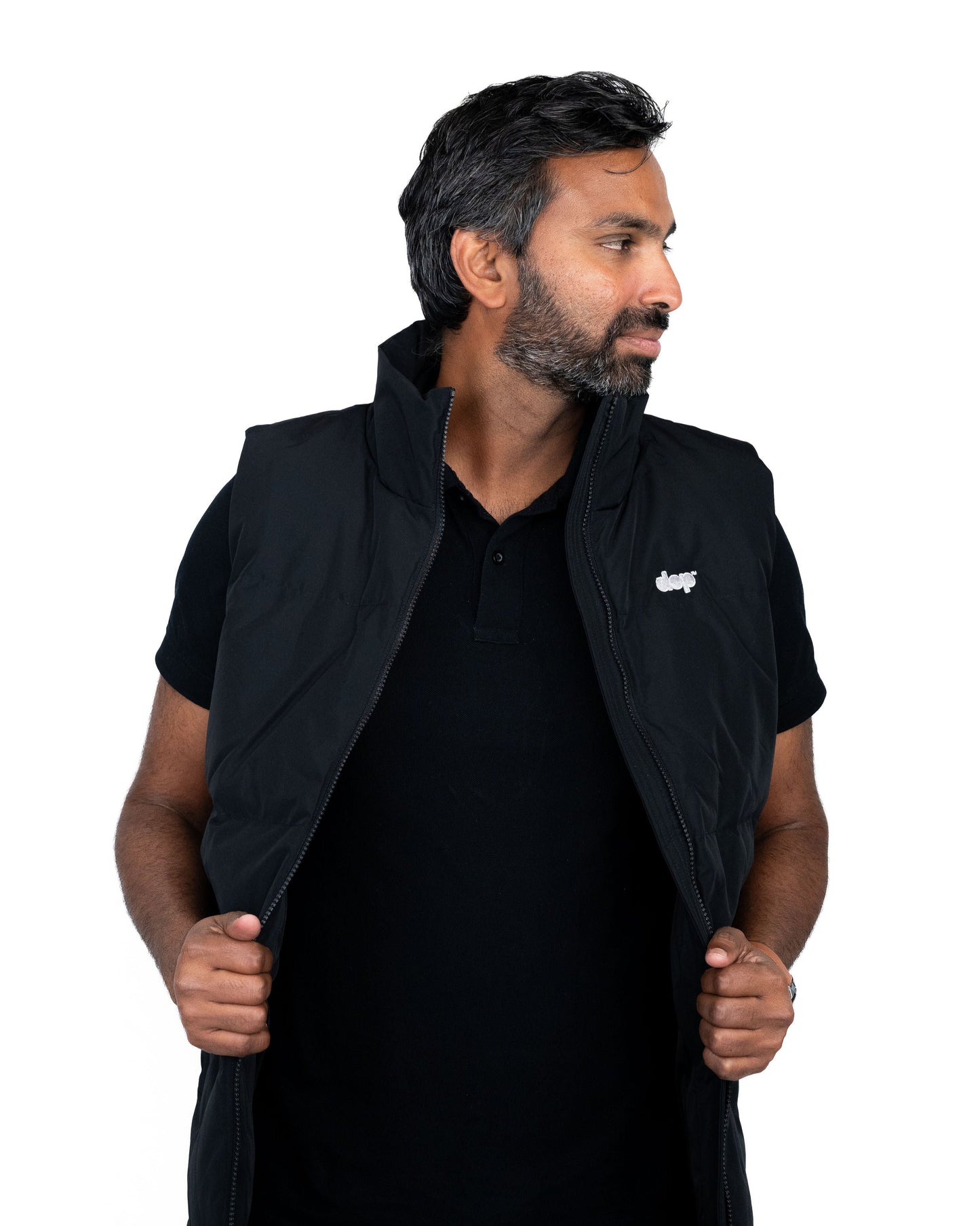 dop™ Puffer Vest - Black