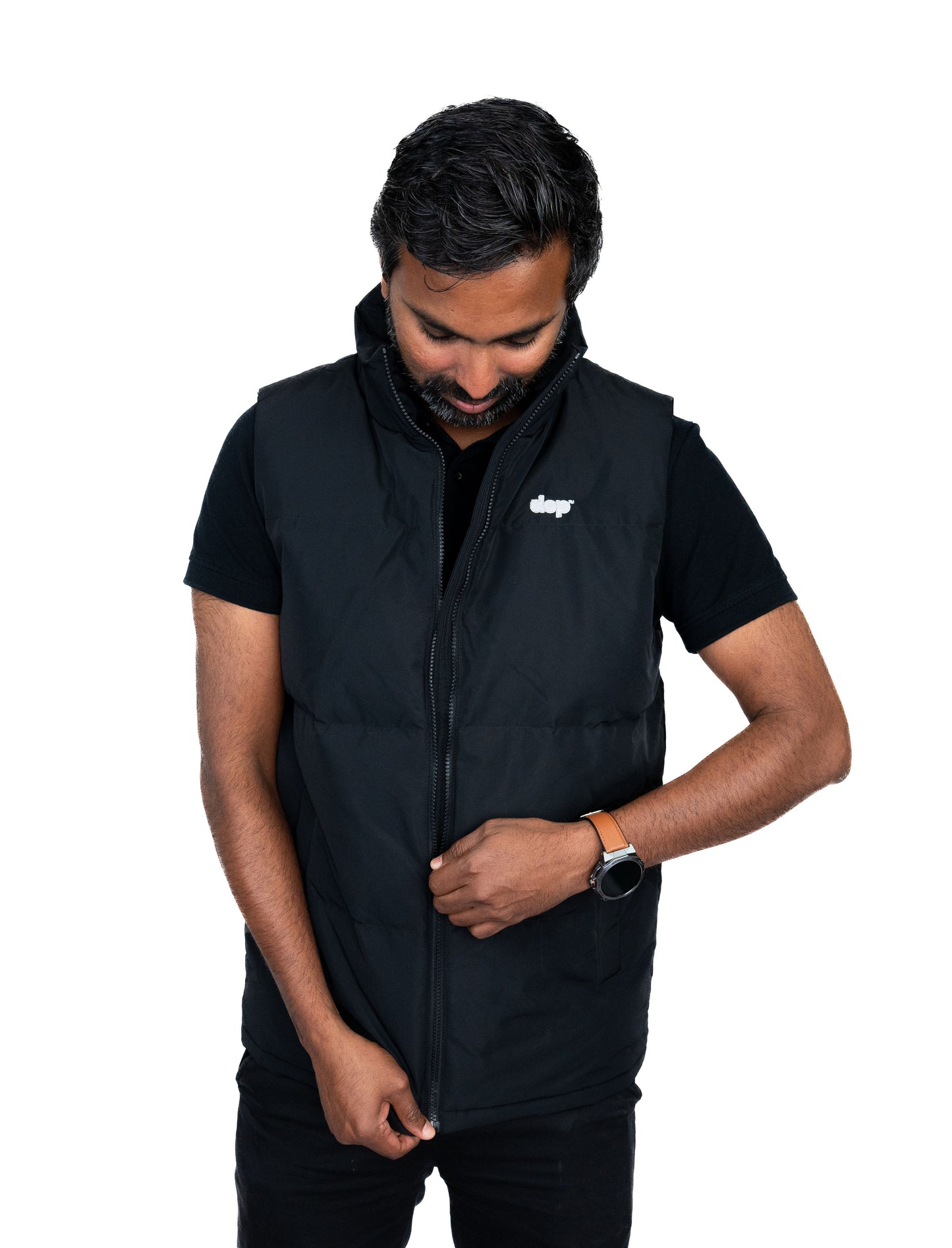 dop™ Puffer Vest - Black